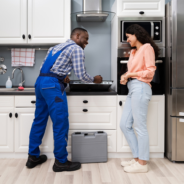 can you provide an estimate for cooktop repair before beginning any work in Union Pier